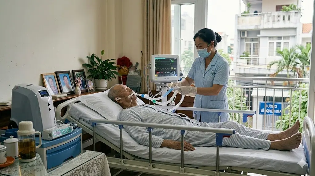 DV Điều dưỡng chăm sóc y tế tại nhà gói 24 tiếng/ngày