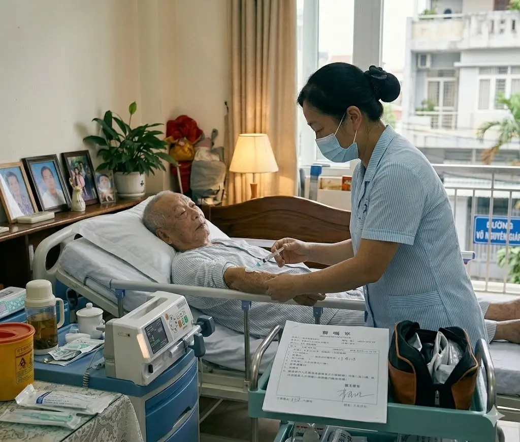 Điều dưỡng chăm sóc y tế tại nhà gói  8 giờ (chỉ áp dụng cho trường hợp chăm sóc ≥ 2 ngày)